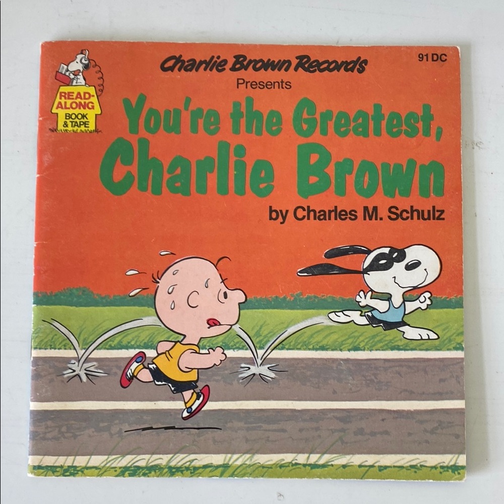 You're the Greatest, Charlie Brown Read-Along Book by Charles Schultz - 1980